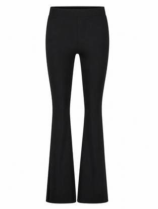 Pants Eliya Easy Wear flair Technical Jersey | Black