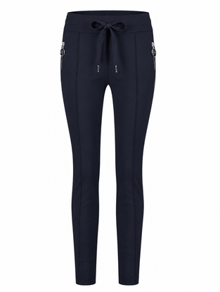 Pants Emma-straight leg fit Technical Jersey | Blue