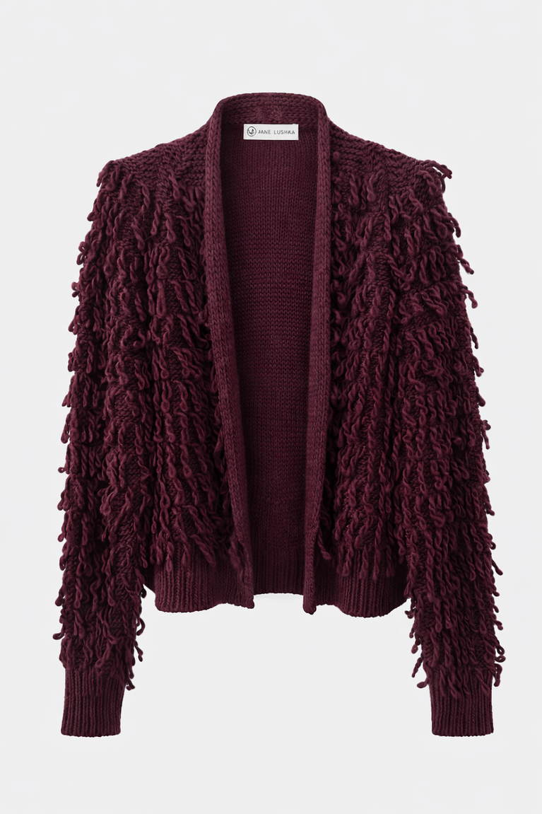 Fancy cardigan 3011 | Bordeaux
