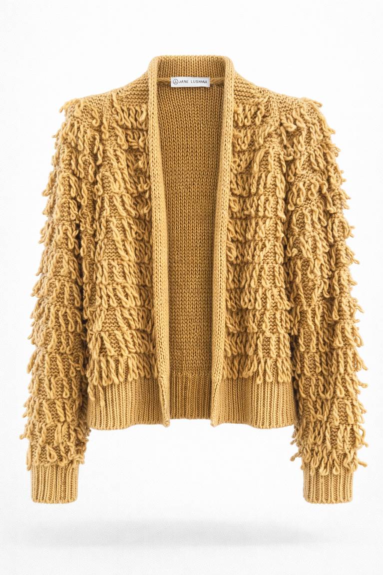 Fancy cardigan 3011 | Camel
