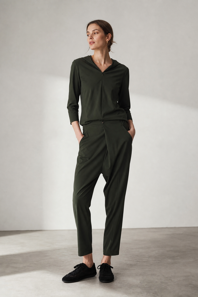 Klaus pants technical jersey | Army