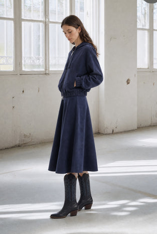 Simba A line jeans skirt | Blue