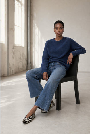 Simply basic pullover H23177 | Navy