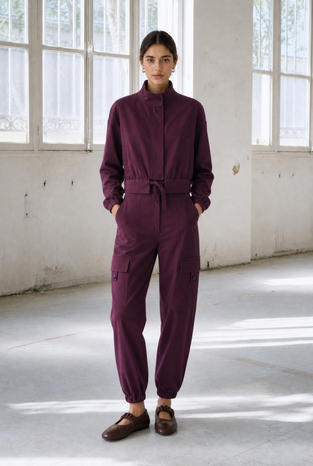 Ian jacket technical jersey | Cherry