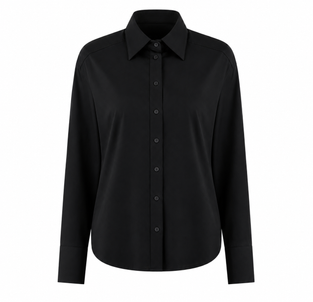 Ivona blouse technical jersey | Black