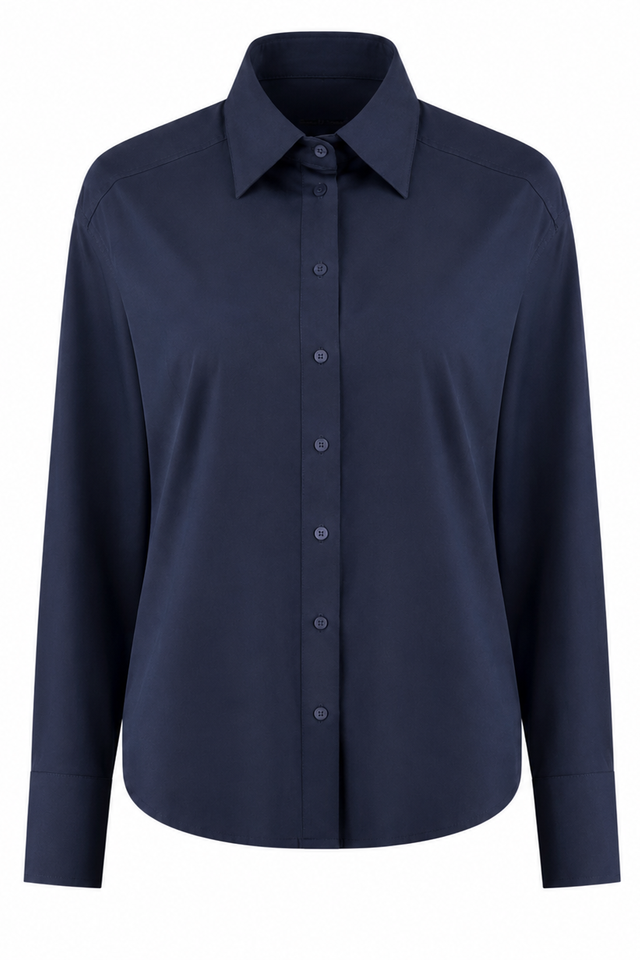 Ivona blouse technical jersey | Blue