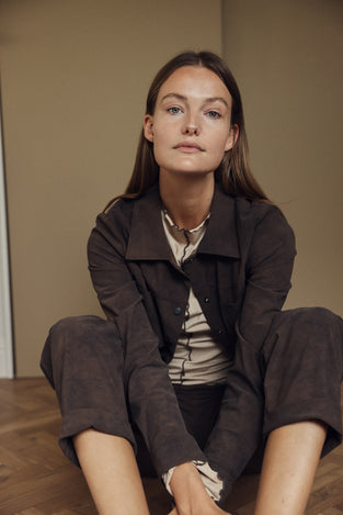Riva jacket technical jersey | Brown