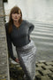 Dionisia sequins skirt uni | Silver Shiny