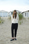 Hoody boucle cardigan 1086 | Off White
