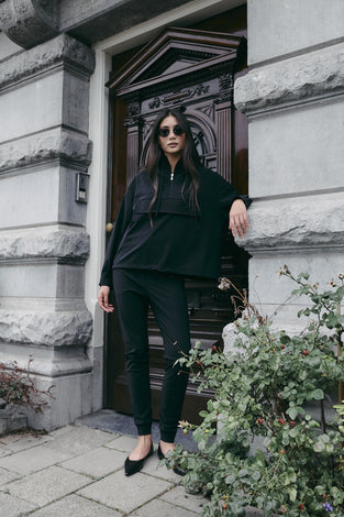 Gea pants technical jersey | Black