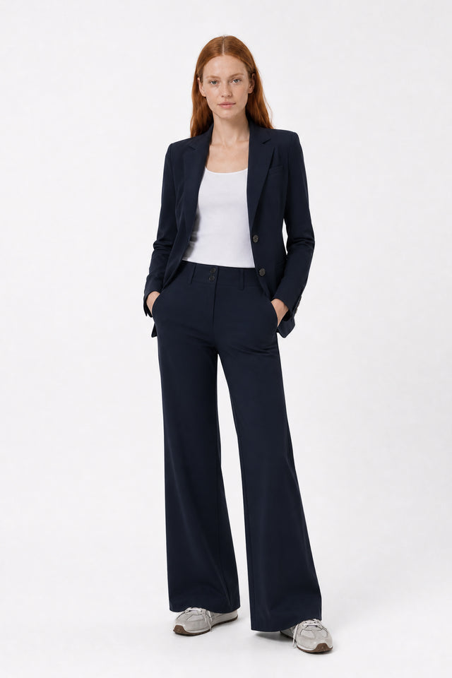Blazer Roma Easy Wear Technical Jersey | Blue
