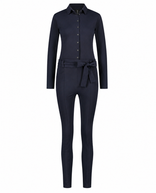 Jumpsuit Diana Easy Wear Technical Jersey | Blue