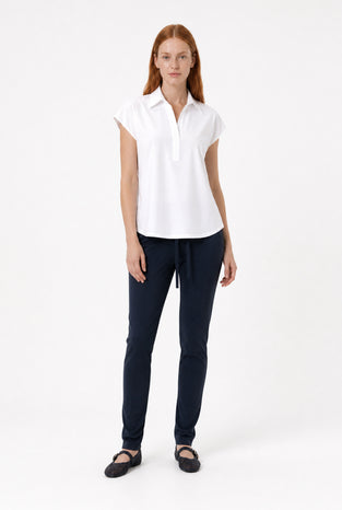 Kitty top technical jersey | White
