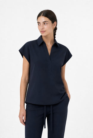 Kitty top technical jersey | Blue