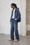 Nevada hood denim jacket | Summer Blue