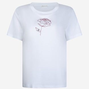 T-Shirt Ninja Rose | White