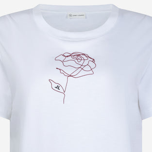 T-Shirt Ninja Rose | White