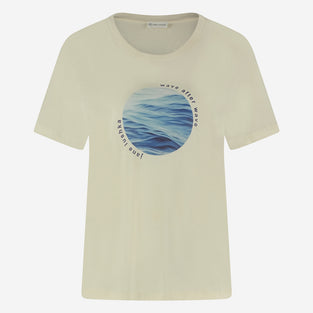 T-Shirt Tyra Sun Organic Cotton | Gardenia