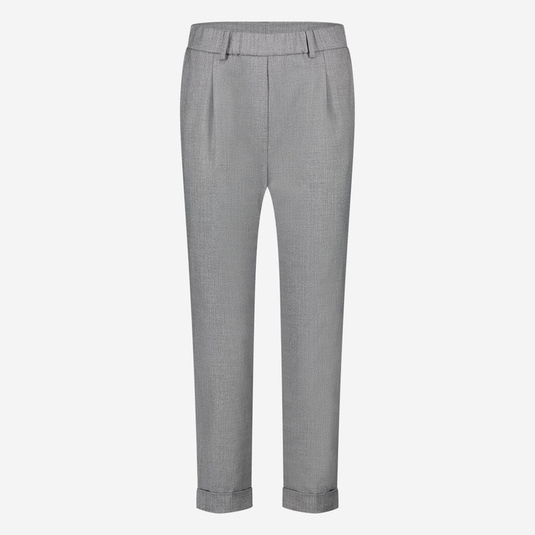 GaryZ shiny line viscose pants | Grey