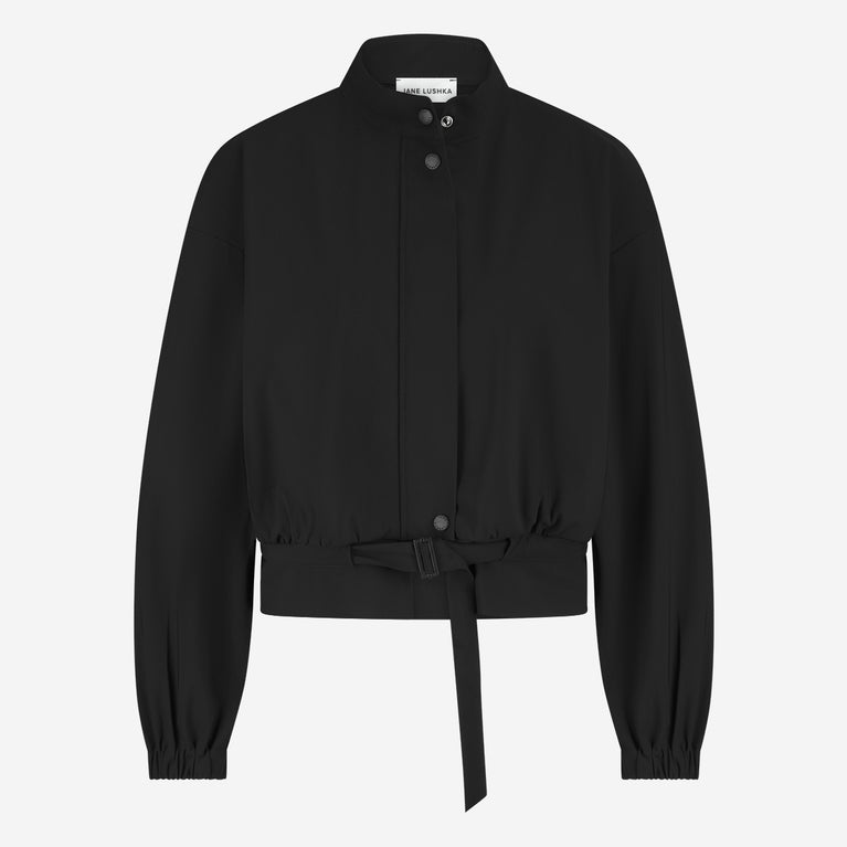 Ian jacket technical jersey | Black