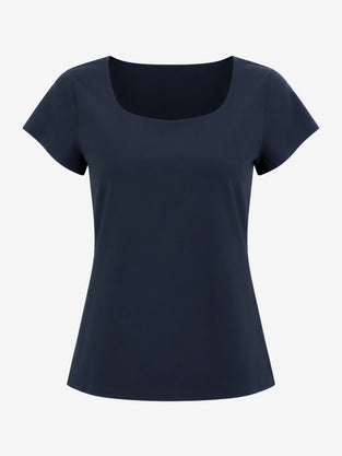 T shirt Sara Easy Wear Technical Jersey | Blue