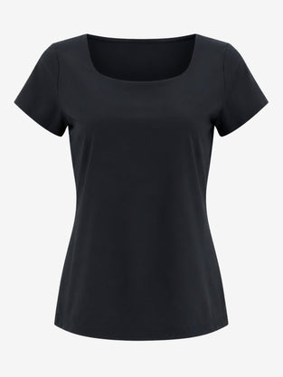 T shirt Sara Easy Wear Technical Jersey | Black