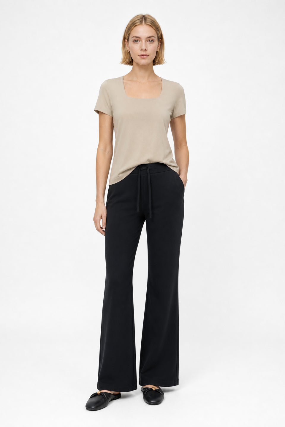 T shirt Sara Easy Wear Technical Jersey | Sand