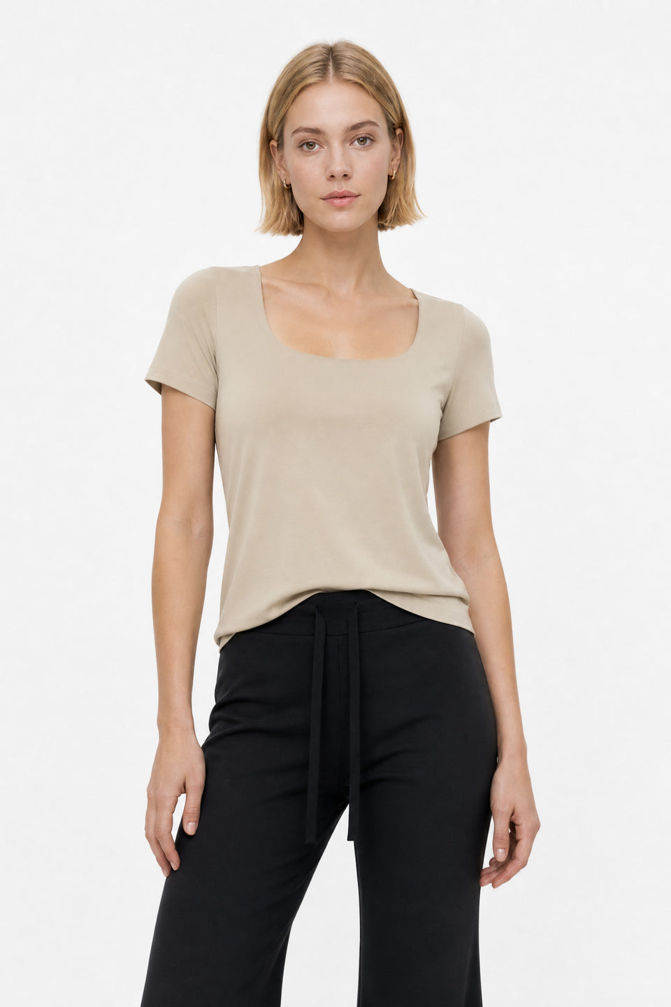 T shirt Sara Easy Wear Technical Jersey | Sand