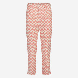 Zella Pants | White Red