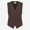 Erik Vest Technical Jersey | Dark Brown