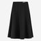 Mishele heavy tech jersay skirt | Black