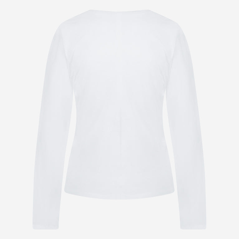 Scarlet Top Technical Jersey | White