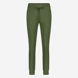 John strech technical jersey pants | Oliva green