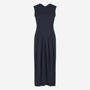 Jacklin stretch technical jersey dress | Blue