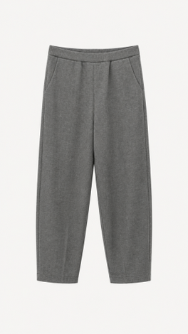 Viscose barel Pants | Grey