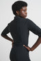 Blouse Betty easy wear Technical Jersey | Grigio Notte