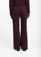 Evo wide-leg technical jersey pants | Cherry