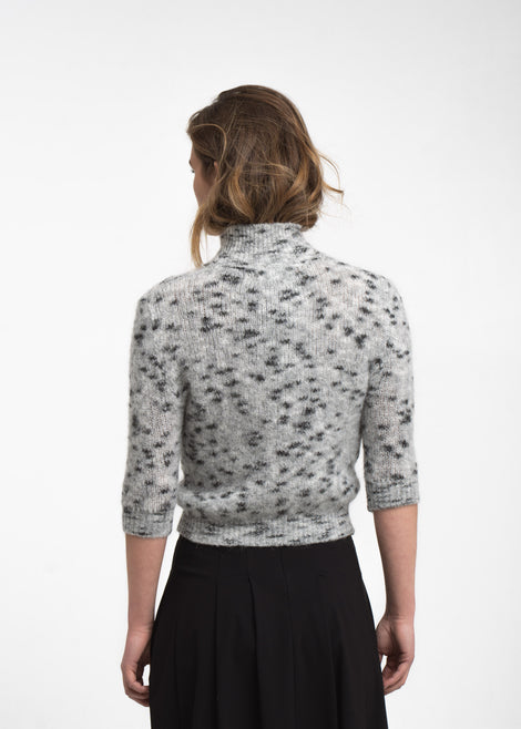 Fancy pongo sweater 26507 | Grey