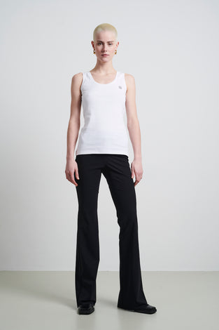 Top rips Easy Wear Organic Cotton | White