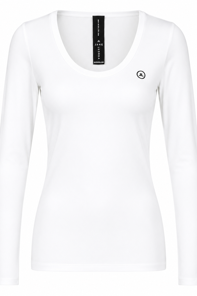 T shirt R Neck Easy Wear Organic Cotton | White