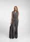 Теssa back knitted vest | Grey