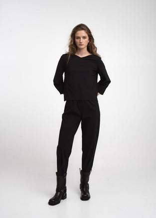 Benot pants technical jersey | Black