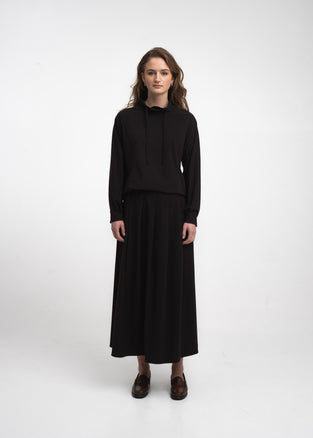 Maren top technical jersey | Black