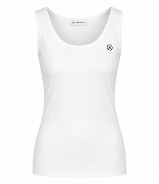 Top rips Easy Wear Organic Cotton | White