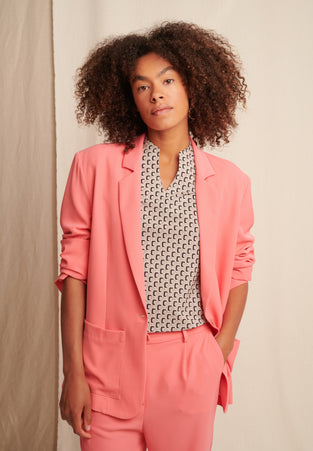 Valeta Blazer | Coral