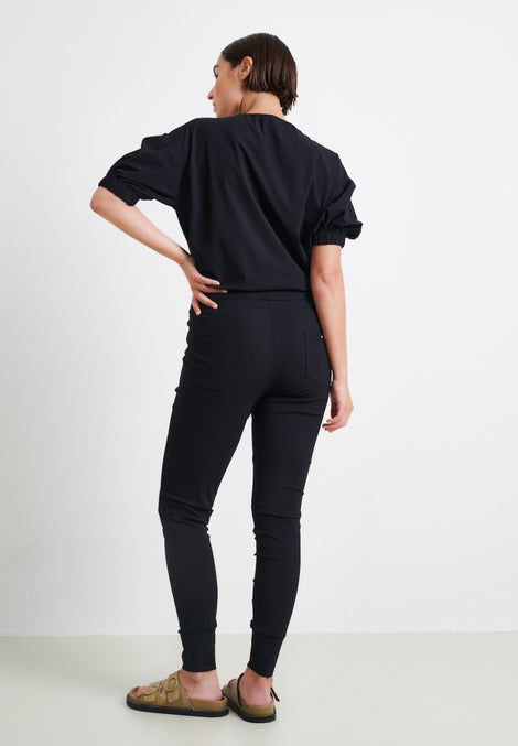 Winny Top Technical Jersey | Black