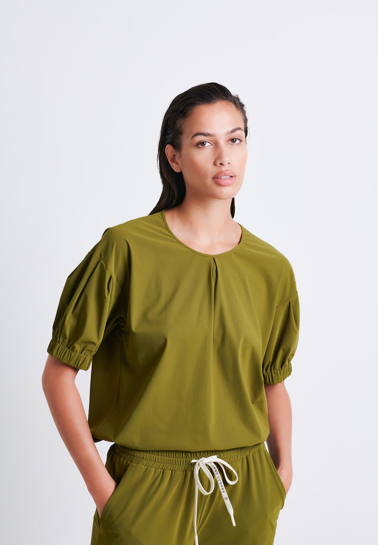 Winny Top Technical Jersey | Oliva green