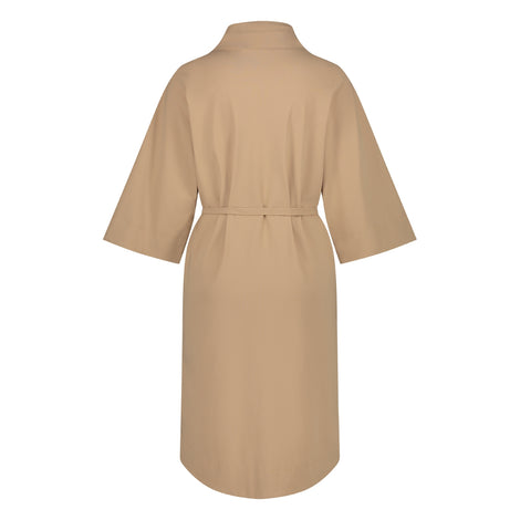 Silva Dress Technical Jersey | Beige